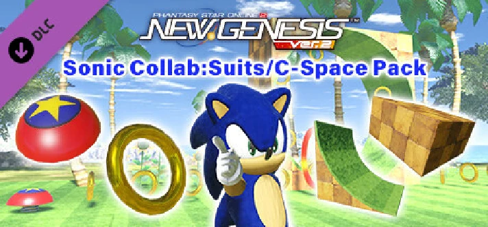 Phantasy Star Online 2 New Genesis Sonic Collab: Suits