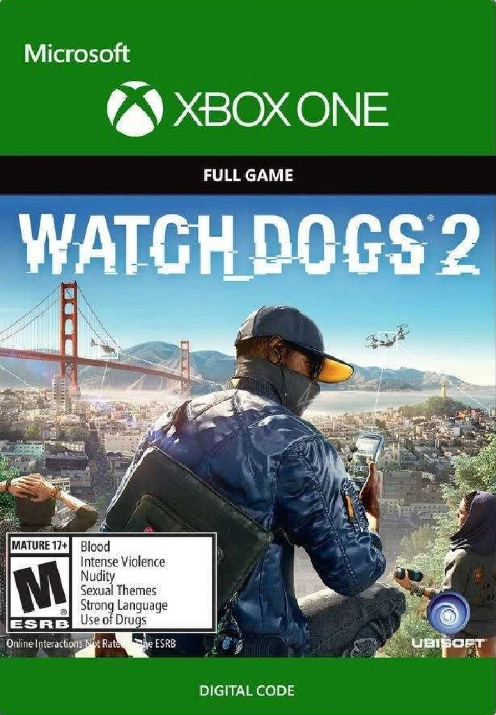 Watch Dogs 2 🎮 XBOX ONE / SERIES X|S / KEY 🔑