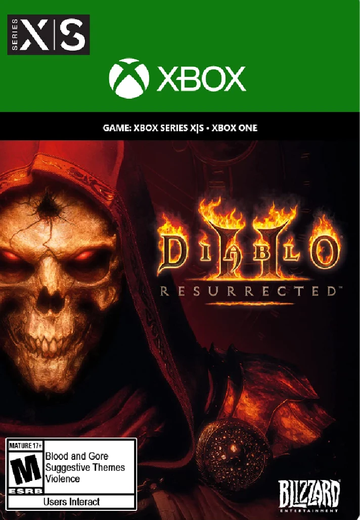 DIABLO II: RESURRECTED ✅(XBOX ONE, SERIES X|S) KEY🔑