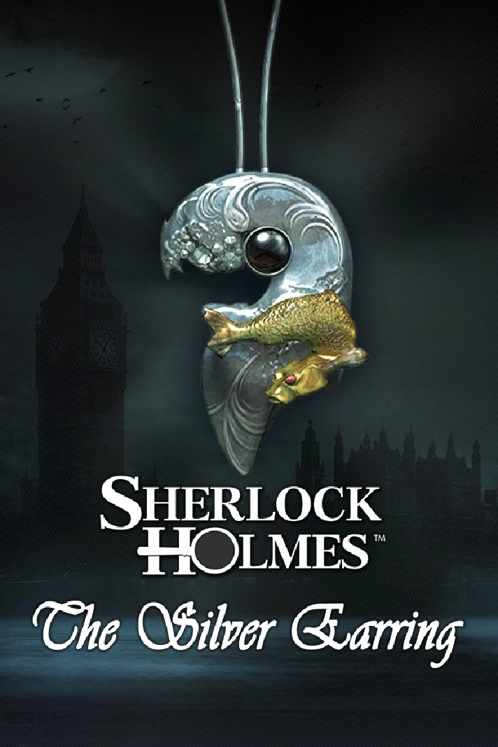 🎁Sherlock Holmes Secret of Silver Earring🌍ROW✅AUTO