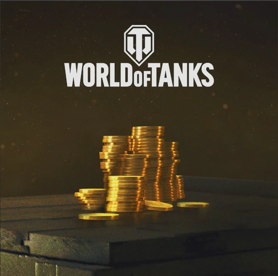 World of Tanks ЗОЛОТО/GOLD 850-25000  PS4/PS5TR
