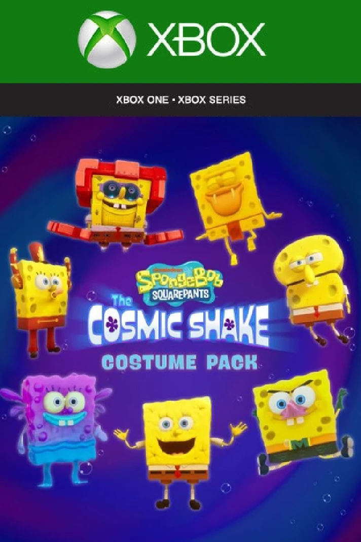 SpongeBob SquarePants The Cosmic Shake Costume Pack DLC