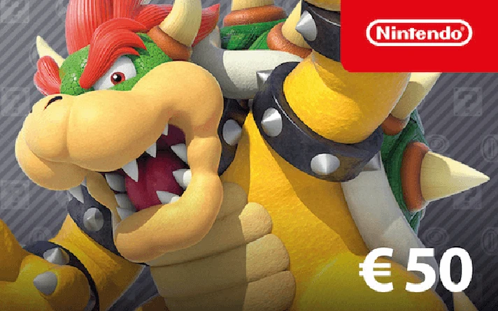 🎮Nintendo eShop Card 15–100 EUR INSTANT DELIVERY