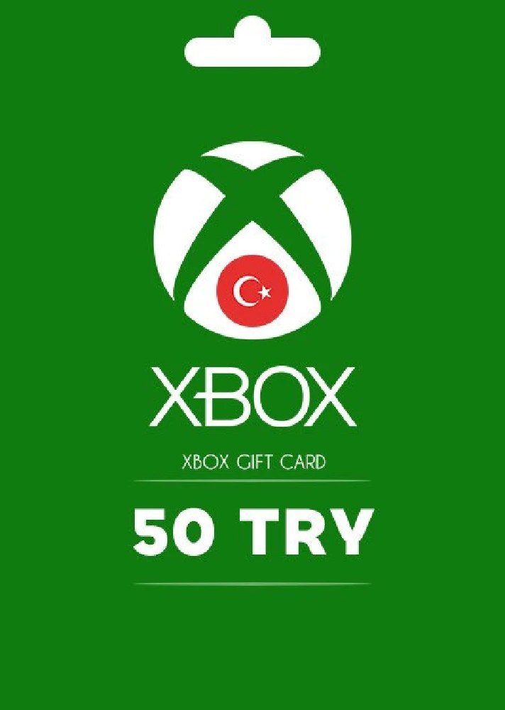 🔶Xbox 50TL [ Gift Card ] Turkey Official Key