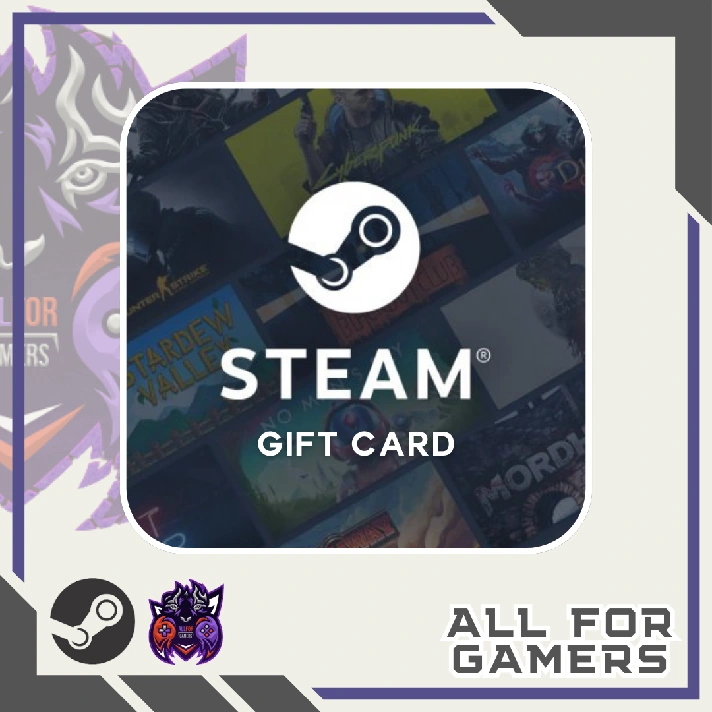 ❇️STEAM TOP-UP CARD❇️ 0.38$ - 500$⭐UA⭐KZ⭐TR⭐USA⭐EU⭐