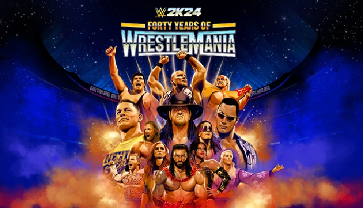 WWE 2K24 40 Years of Wrestlemania (Steam Gift RU)