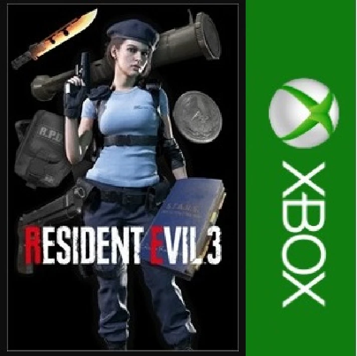 ☑️⭐RESIDENT EVIL 3 All In-game Rewards Unlock XBOX ⭐☑️#