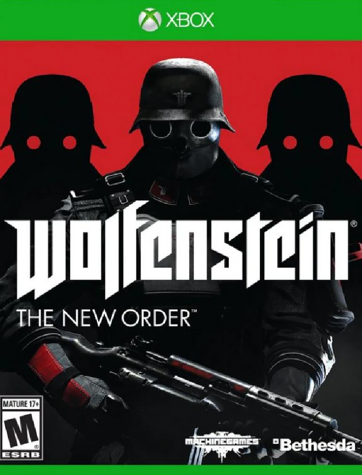 WOLFENSTEIN: THE NEW ORDER ✅(XBOX ONE, X|S ) KEY🔑