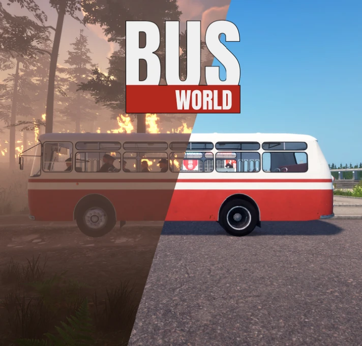 ✅Bus World (STEAM key🔑)