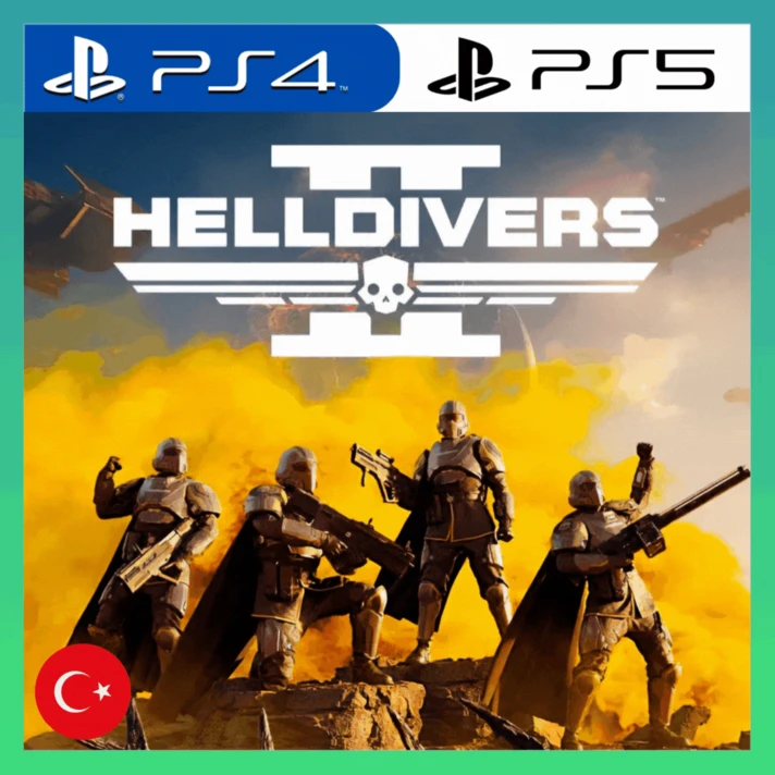 👑 HELLDIVERS 2 PS5/TR/LIFETIME TURKEY🔥