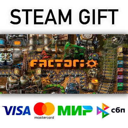 ⭐ Factorio • Все регионы/Выбор DLC ⚡ STEAM • 💳 0%