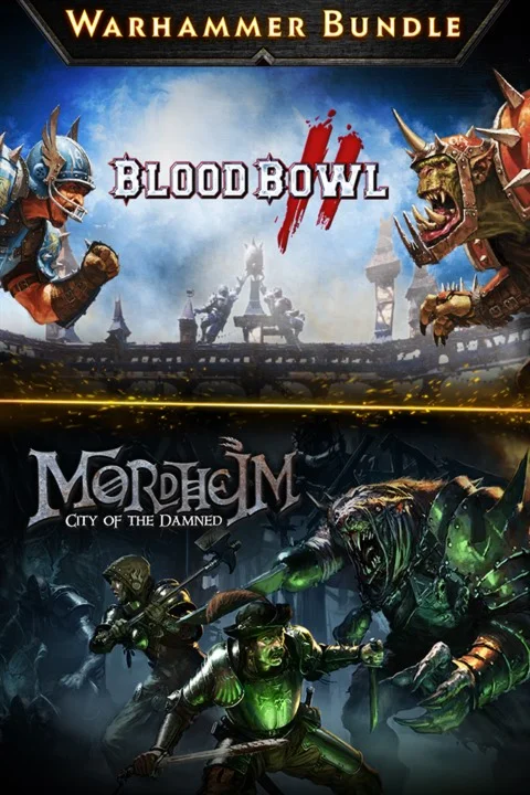  Warhammer Bundle: Mordheim + Blood Bowl 2 Xbox актива