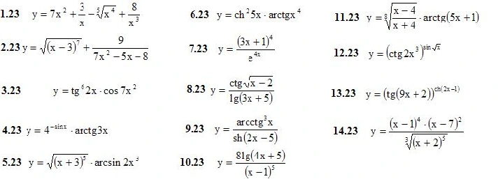 IDZ 6.1 - Option 23. Decisions Ryabushko AP