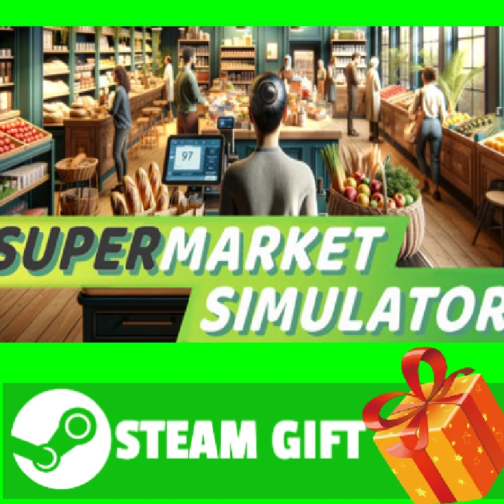 ⭐️ALL COUNTRIES⭐️ Supermarket Simulator STEAM GIFT