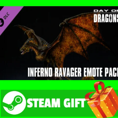 ⭐️ Day of Dragons - Inferno Ravager Emote Pack STEAM