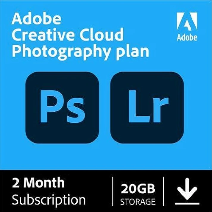 🅰️ADOBE PHOTOSHOP + LIGHTROOM🔥 2 MONTHS KEY GLOBAL🔑