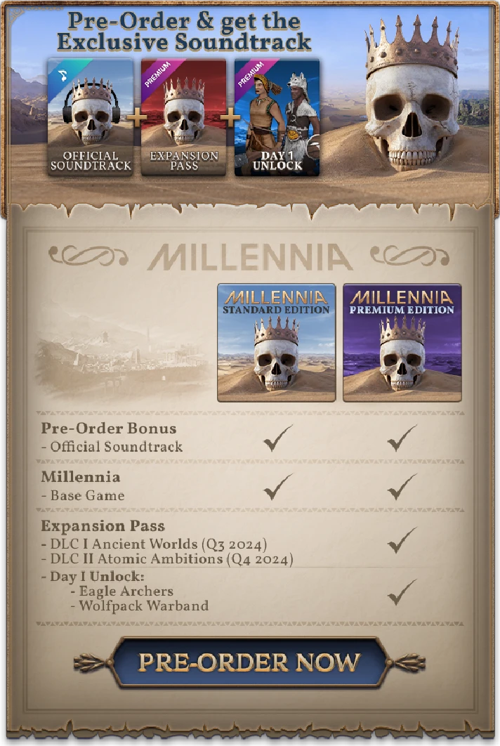 Millennia: Premium Edition (Pre-Order)