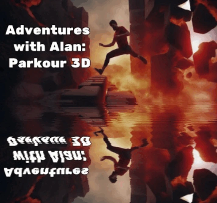 ✅Adventures with Alan Parkour 3D ⚡Steam\RegionFree\Key⭐