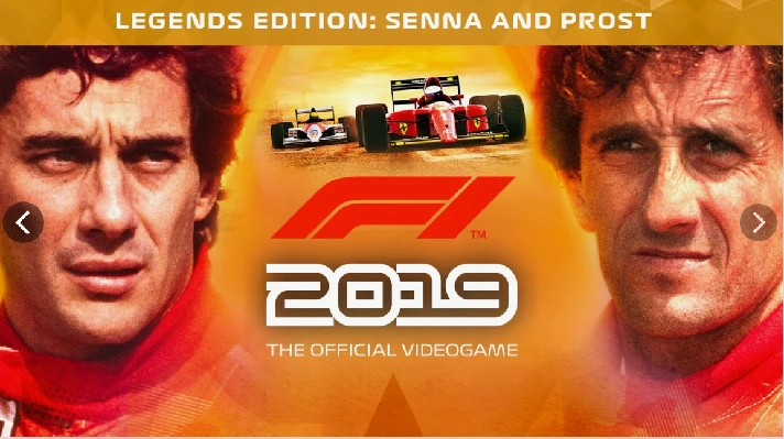 F1 2019 Legends Edition KEY Steam Global