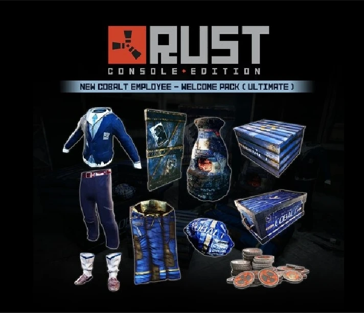 ☑️⭐Rust New Cobalt Employee Welcome Pack XBOX⭐buy u⭐☑️#