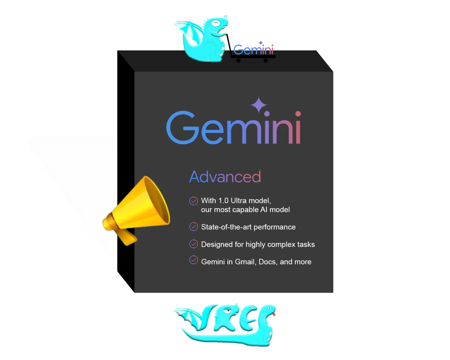  Google AI Gemini Advanced — 2 ТБ в облаке 