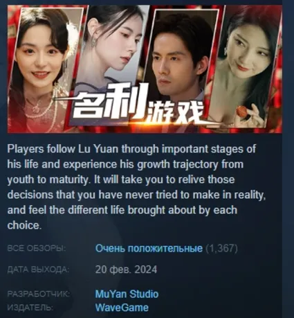 Game of Fame 名利游戏 💎 АВТОДОСТАВКА STEAM GIFT РОССИЯ