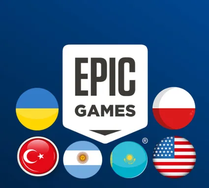 ✅ Новый аккаунт Epic Games 🌐 KZ, TR, AR, UA, USA, PL 🌐