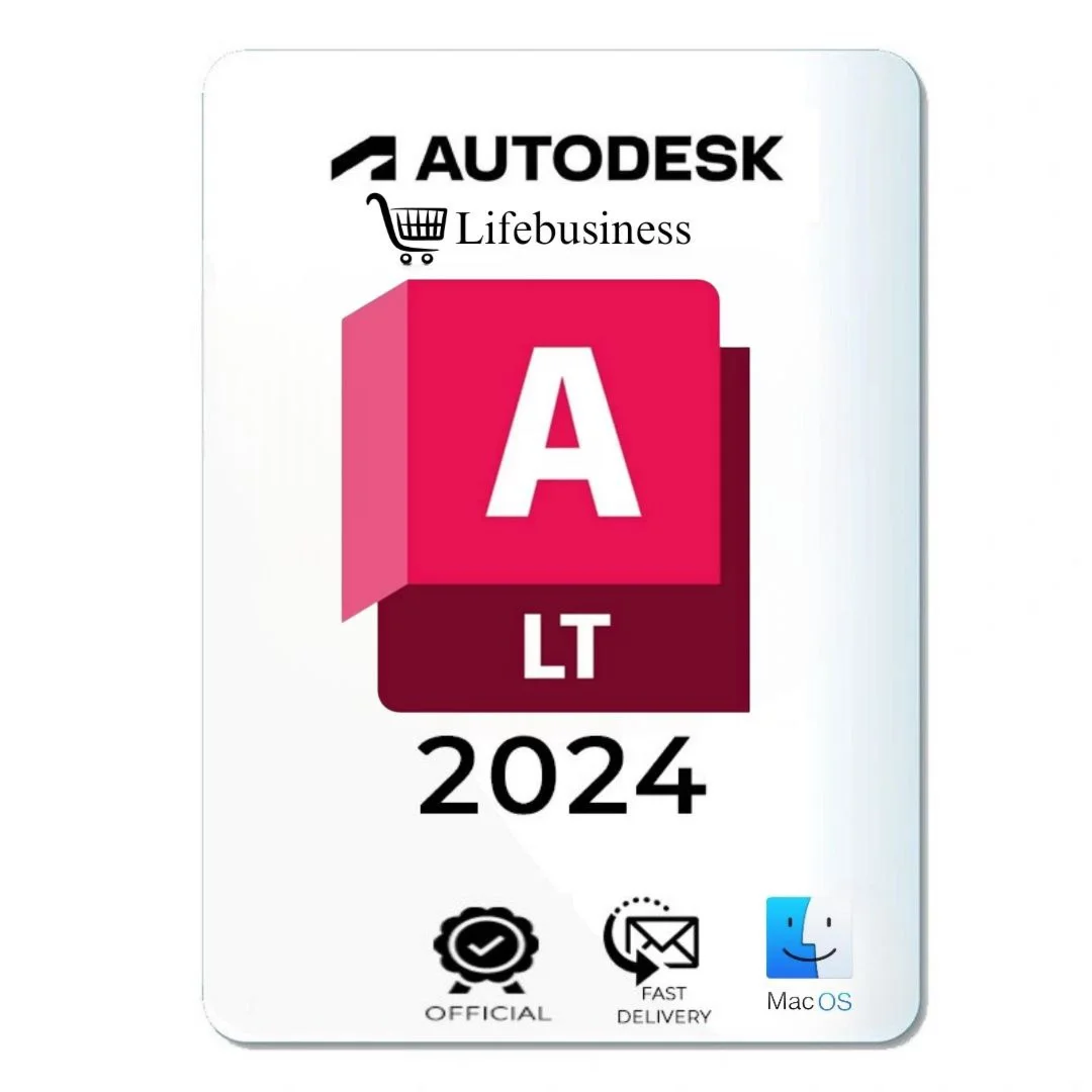 Лицензионный ключ AutoCAD LT 2024 на 2 года, 1 Mac