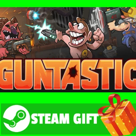 ⭐️ВСЕ СТРАНЫ+РОССИЯ⭐️ Guntastic STEAM GIFT