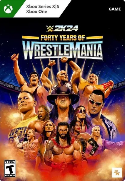 WWE 2K24 Forty Years WrestleMania Xbox One  Series X|S