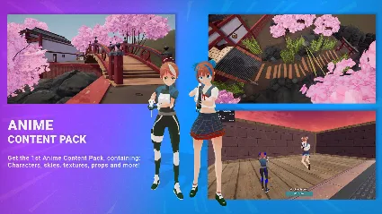 KovaaK's Anime Pack DLC STEAM РОССИЯ