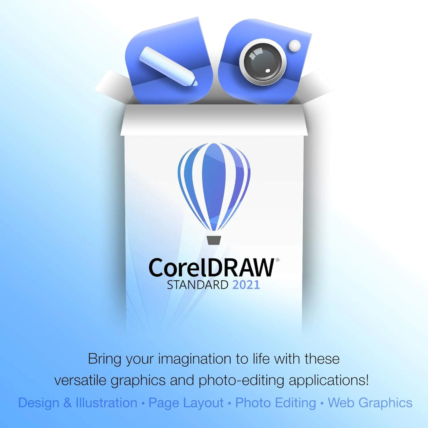 CorelDRAW Standard 2021 для ПК (пожизненный срок/1 устр