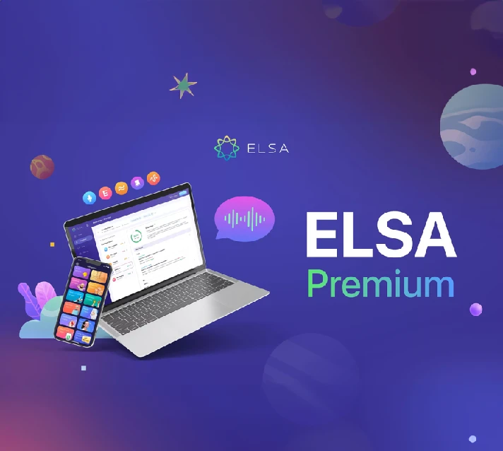 👑 ELSA SPEAK PREMIUM AI 1 YEAR ON YOUR ACCOUNT 👑