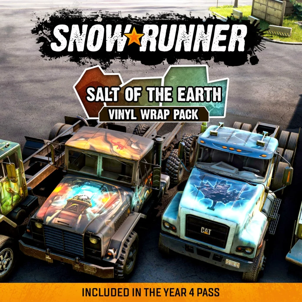 SnowRunner – Salt of the Earth Vinyl Wrap PackPS4PS5