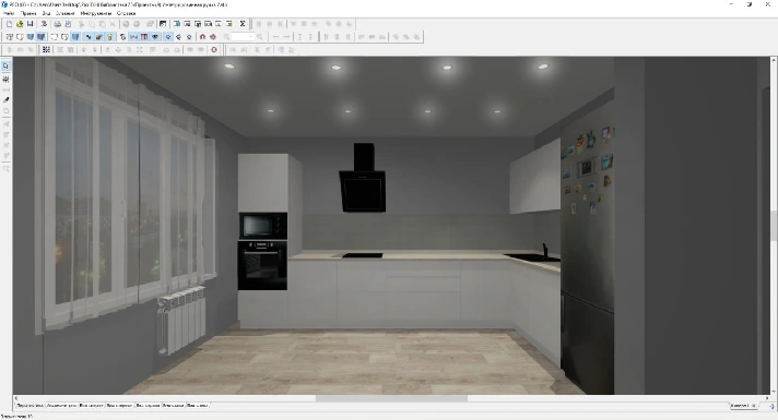 Kitchen library 2023 for PRO100 PRO100 6.4 KRAY