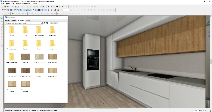 Kitchen library 2023 for PRO100 PRO100 6.4 KRAY