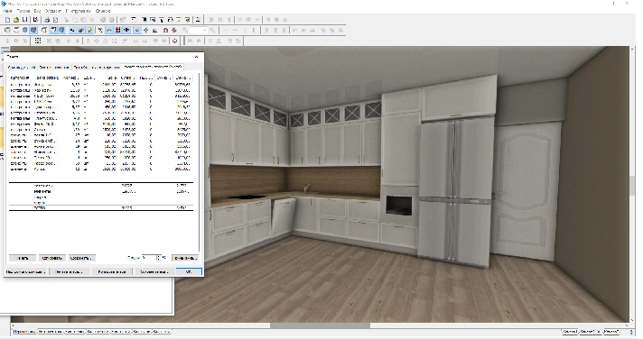 Kitchen library 2023 for PRO100 PRO100 6.4 KRAY