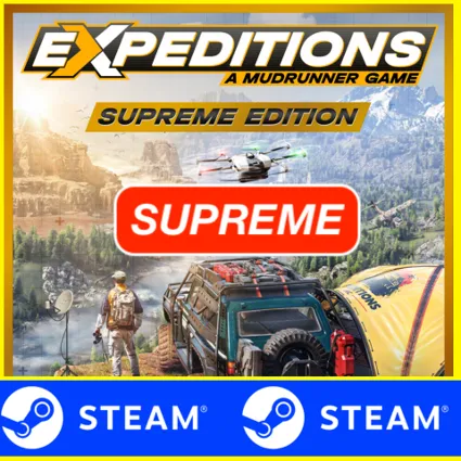 ⭐ ️ Expeditions A MudRunner Game SUPREME STEAM (GLOBAL)