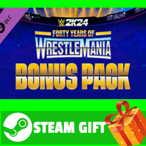 ⭐️ WWE 2K24 40 years of WrestleMania Pack STEAM GIFT