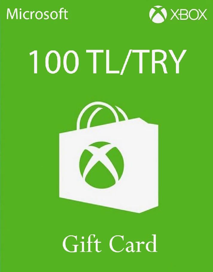 🇹🇷Xbox Gift Card ✅ 100 TL/TRY/Lira [No commission]🔑