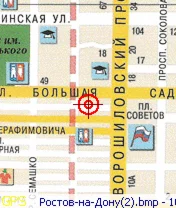Карта Ростова-на-Дону для SmartComGPS