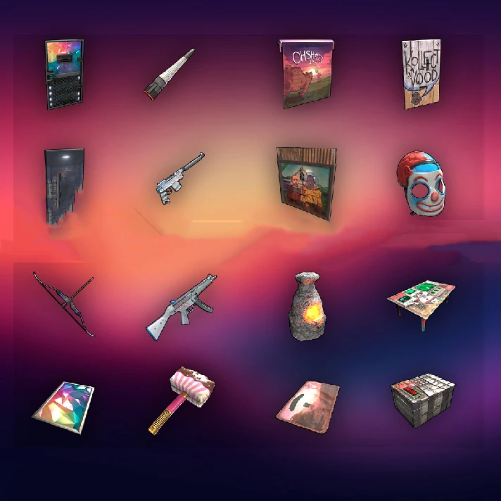 ❗️✅RUST TWITCH DROPS | 28 ROUND | 16 SKINS✅❗️