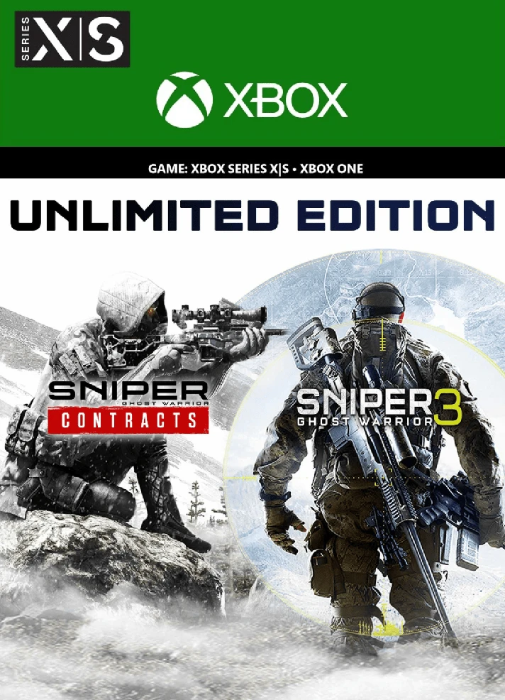 🔥SNIPER GHOST WARRIOR CONTRACTS & SGW3 UNLIMITED XBOX