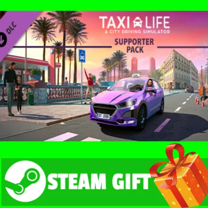 ⭐ ️ВСЕ СТРАНЫ+РОССИЯ ⭐ ️ Taxi Life - Supporter Pack STEAM