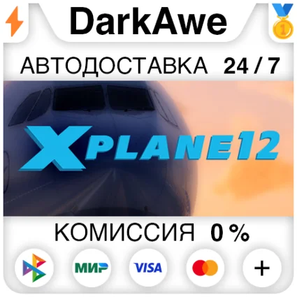 X-Plane 12 STEAM•RU ⚡ ️АВТОДОСТАВКА 💳 0%