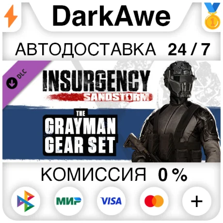 Insurgency: Sandstorm - Gray Man Gear Set DLC ️АВТО