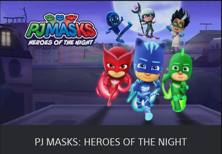 PJ MASKS: HEROES OF THE NIGHT  PS4 / PS5 ТУРЦИЯ