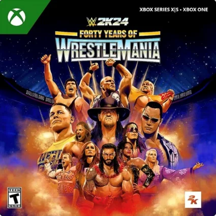 🖤 WWE 2K24 Forty Years of WrestleMania 🎮 Xbox One/X|S ✅