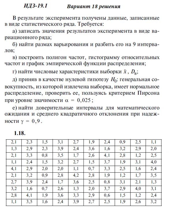 Answers to IDZ 19.1 option 18 Ryabushko part 4