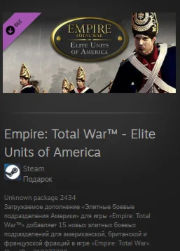 Empire: Total War™ - Elite Units of America REG FREE